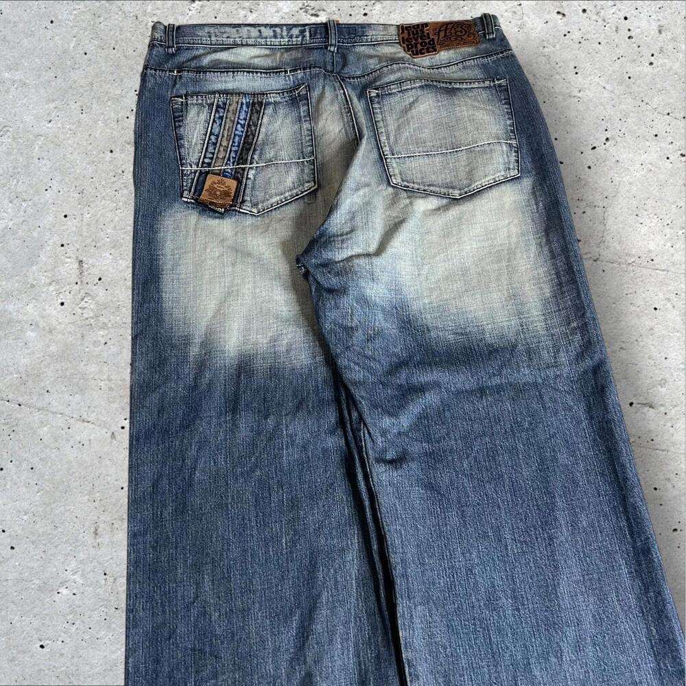 Akademiks Y2K Grail Skater Southpole‎ Style Denim Jeans Size 42